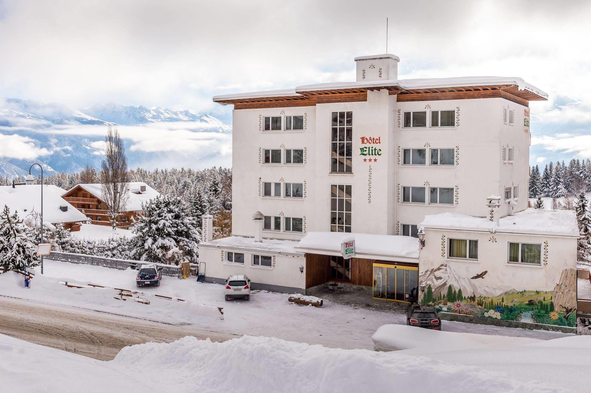 Hotel Elite Crans-Montana Buitenkant foto