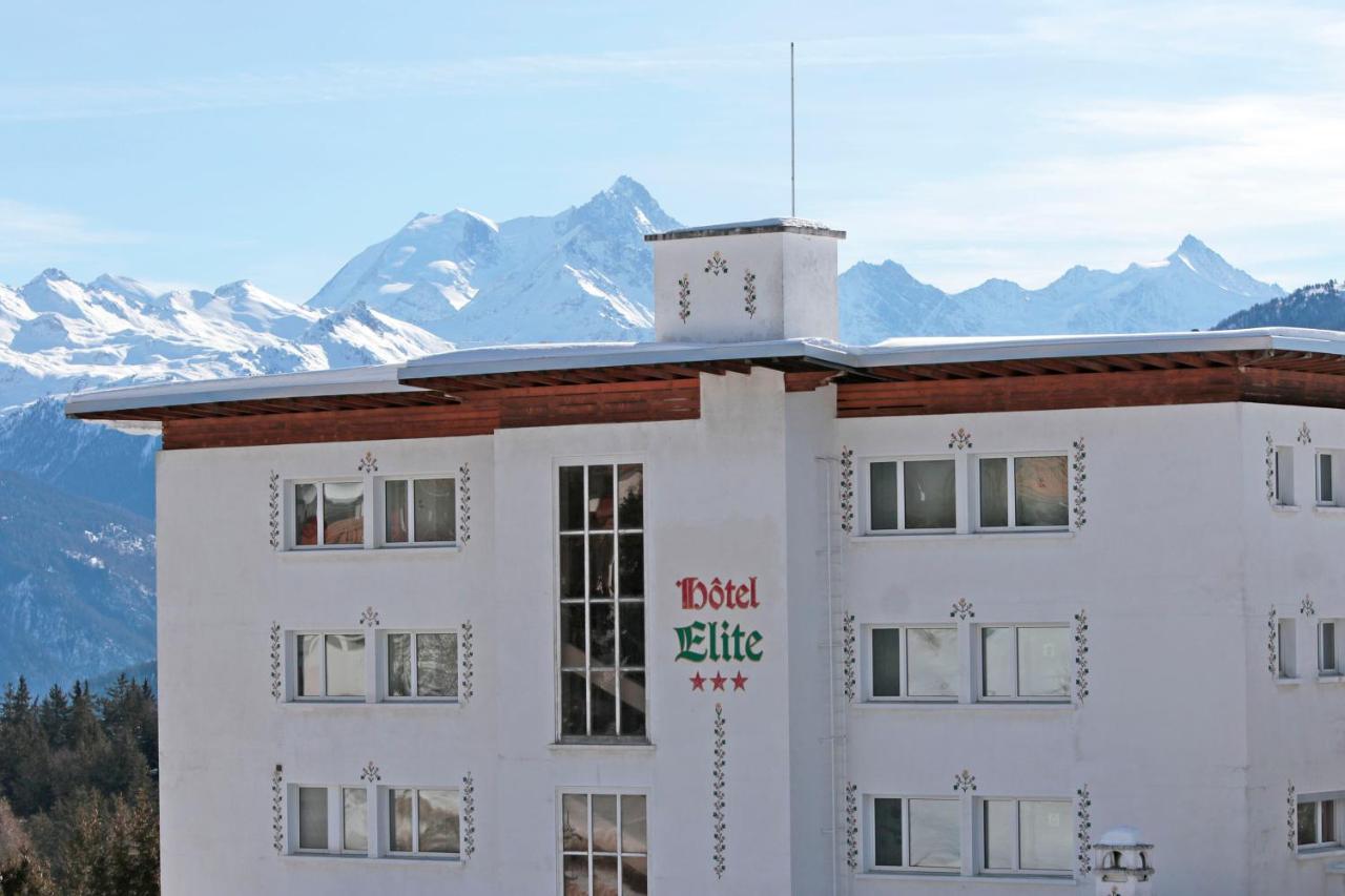 Hotel Elite Crans-Montana Buitenkant foto